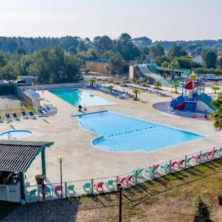 Mh T14 Entre Pins Et Ocean 2 Et 2 Salles De Bain Dans 4 Etoiles Campingplatz Saint-Julien-en-Born